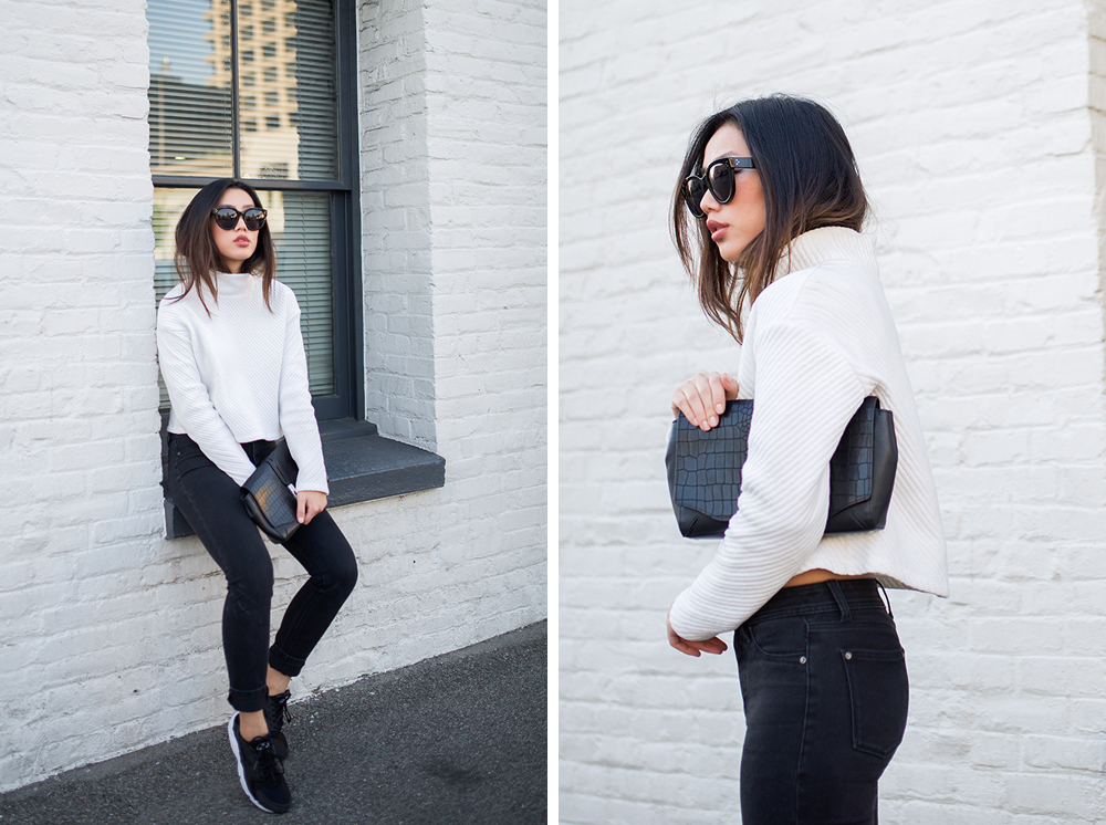 huarache black outfit